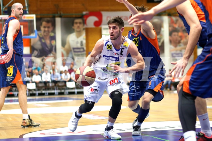 Basketball ABL 2016/17, Grunddurchgang 30.Runde Gmunden Swans vs. Fürstenfeld Panthers


