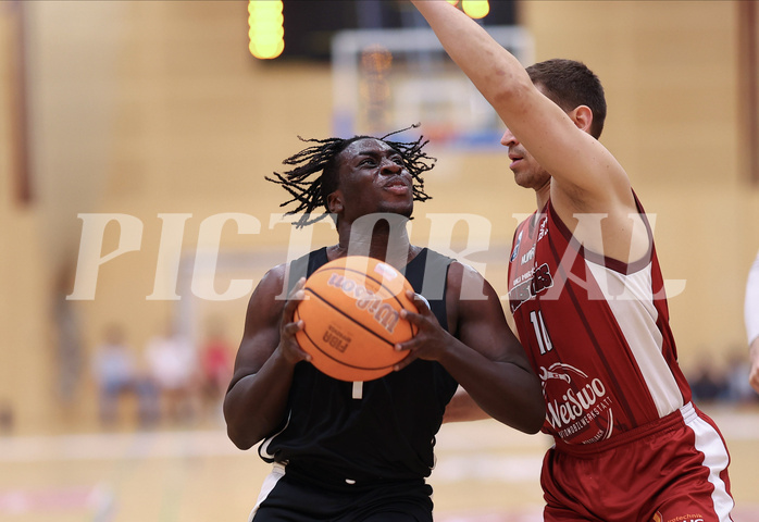 Basketball Zweite Liga 2024/25, Grunddurchgang 21.Runde Mistelbach Mustangs vs. Raiders Tirol