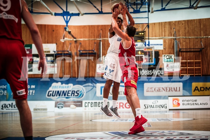 Basketball, ABL 2017/18, Grunddurchgang 27.Runde, Oberwart Gunners, BC Vienna, Gregg Denzel (9)