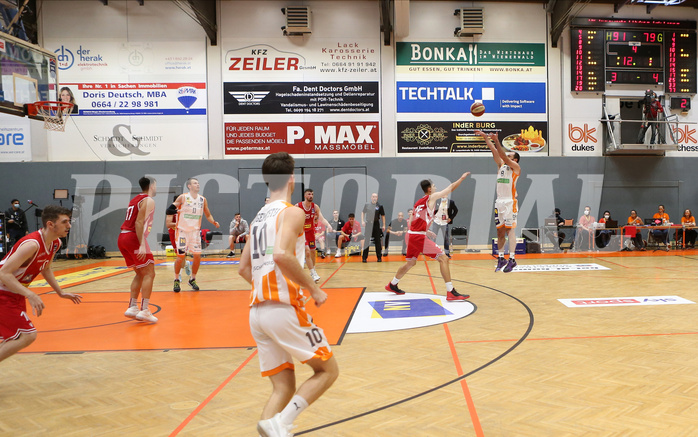 Basketball Superliga 20120/21, Grunddurchgang 5.Runde Klosterneuburg Dukes vs. Traiskirchen Lions