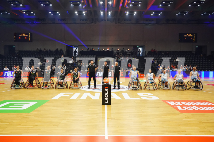 Basketball Austria Cup 2025, Final Four, Rollstuhl BB Cup Finale,  Flinkstones Graz vs Sitting Bulls Klosterneuburg


