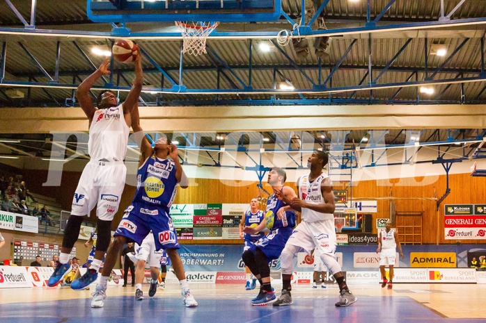 Basketball ABL 2015/16 Grunddurchgang 22.Runde Oberwart Gunners vs. Gmunden Swans