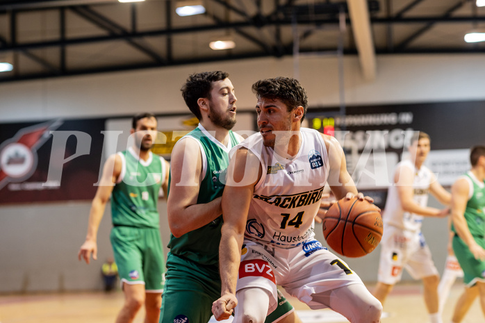 Basketball, Basketball Zweite Liga 2022/23, Playoff Viertelfinale Spiel 1, Blackbirds G
