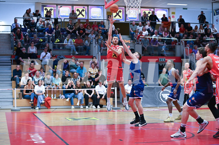 Basketball Superliga 2024/25, Playoff, Viertelfinale Spiel 1, Flyers Wels vs BBC Nord Dragonz,