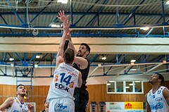 Basketball, ABL 2017/18, Grunddurchgang 21.Runde, Oberwart Gunners, WBC Wels, Milovan Draskovic (15)