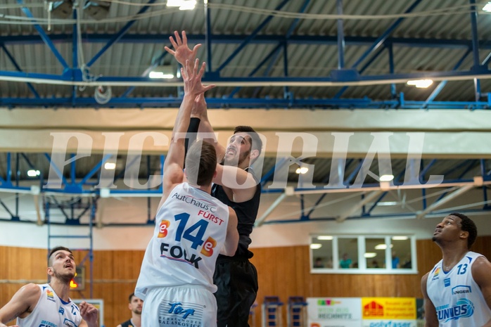 Basketball, ABL 2017/18, Grunddurchgang 21.Runde, Oberwart Gunners, WBC Wels, Milovan Draskovic (15)