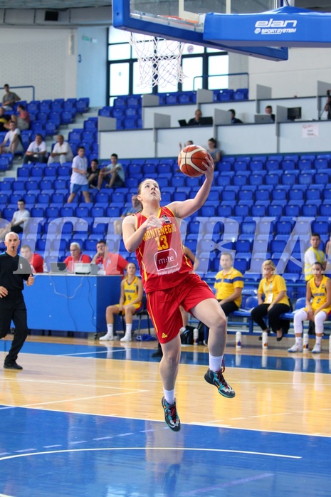 FIBA Europe EC U20 Women Division B Romania vs Montenegro