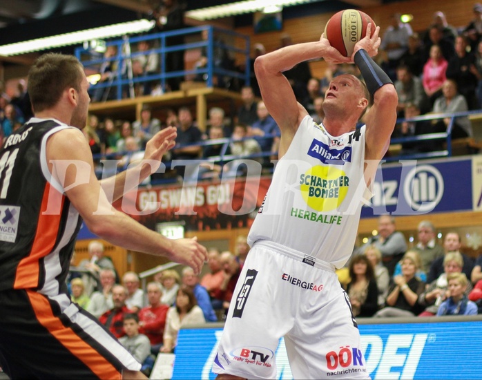 Basketball ABL 2015/16 Grunddurchgang 15.Runde Gmunden Swans vs. BK Dukes Klosterneuburg


