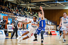 Basketball, Admiral Basketball Superliga 2019/20, Grunddurchgang 11.Runde, Oberwart Gunners, Gmunden Swans, Lawrence Alexander (6)