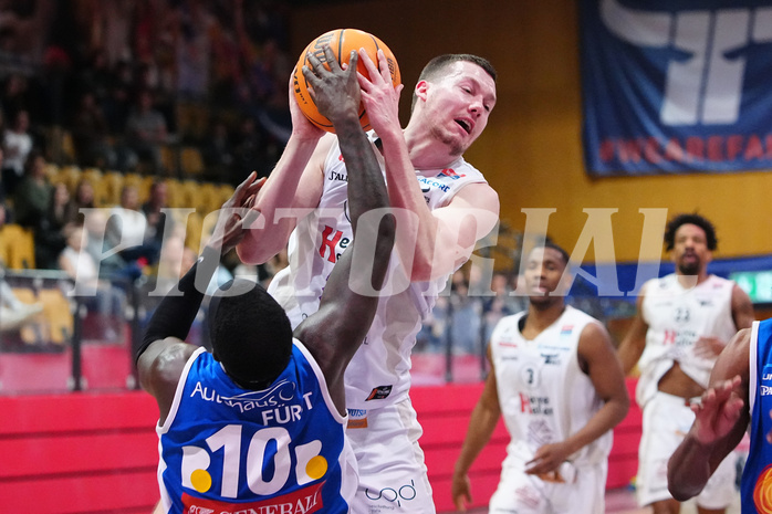 Win2day Basketball Superliga 2023/24, 2.Platzierungsrunde, Kapfenberg vs. Oberwart


