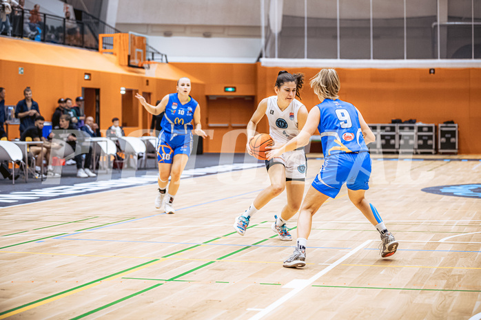 Basketball, Win2Day Basketball Damen Superliga 2022/23, Grunddurchgang 3.Runde, Vienna Timberwolves, DBB LZ OÖ, Magdalena Schmidt (4)