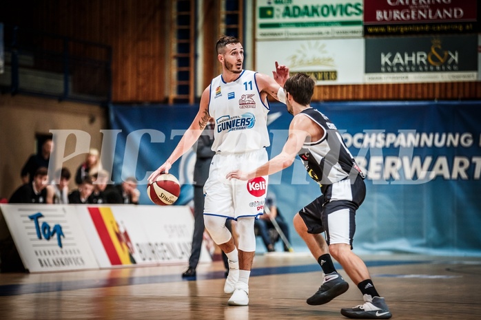 Basketball, ABL 2018/19, Grunddurchgang 1.Runde, Oberwart Gunners, Flyers Wels, Hayden Lescault (11)