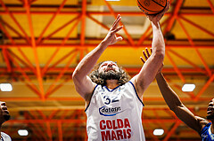 Basketball, win2day Basketball Superliga 2024/25, Grunddurchgang Runde 9, BBC Nord Dragonz, Oberwart Gunners, Sead Hadzifejzovic (32)