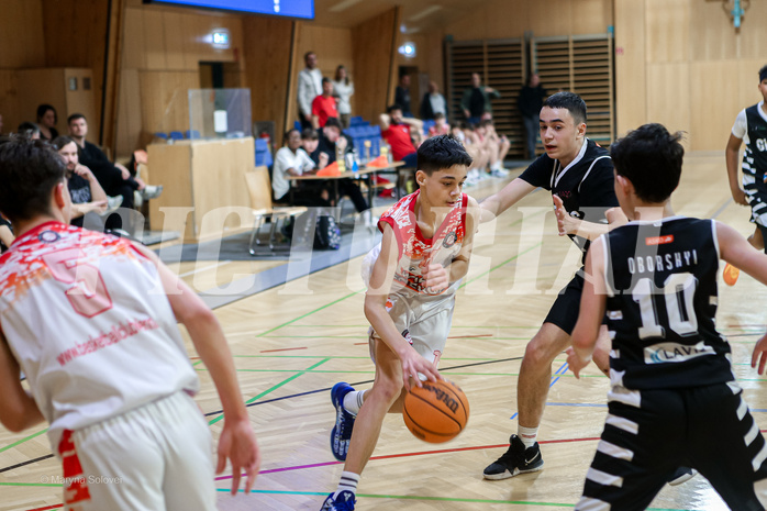 05.04.2025 Österreichischer Basketballverband 2024/25, SLMU14, BC Vienna vs. Vienna Giants 