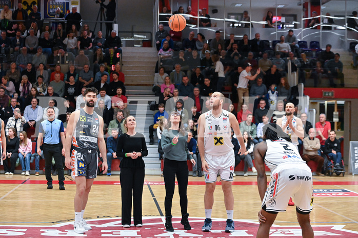 Basketball, Superliga 2024/25, Grunddurchgang 19.Runde, Flyers Wels vs. Klosterneuburg,