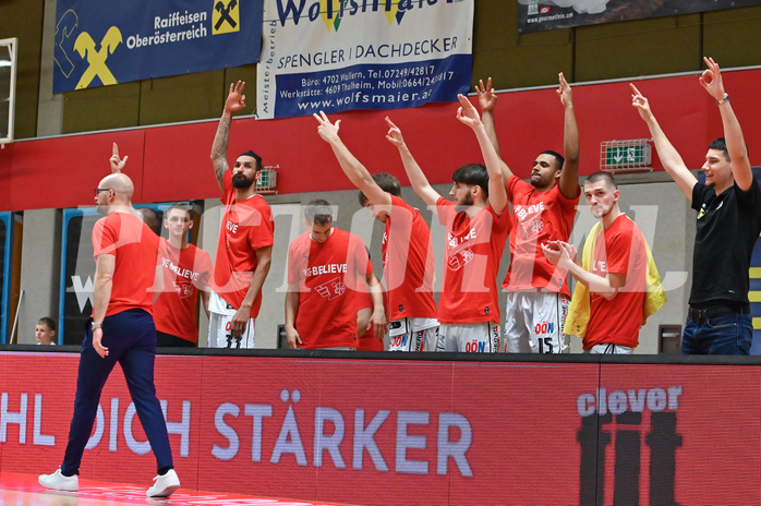 Basketball Superliga 2024/25, Playoff, Viertelfinale Spiel 3, Flyers Wels vs BBC Nord Dragonz,
