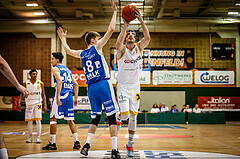 Basketball, win2day Basketball Superliga 2022/23, Grunddurchgang 1.Runde, Fürstenfeld Panthers, Oberwart Gunners, Adnan Hajder (9)