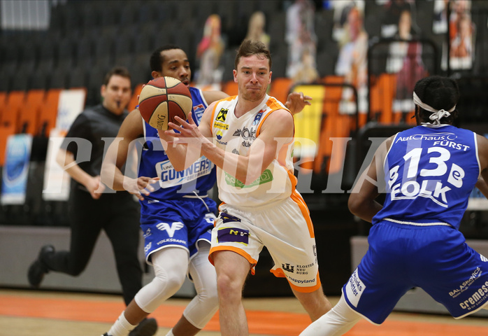 Basketball Superliga 2020/21, Grunddurchgang 17.Runde Klosterneuburg Dukes vs. Oberwart Gunners


