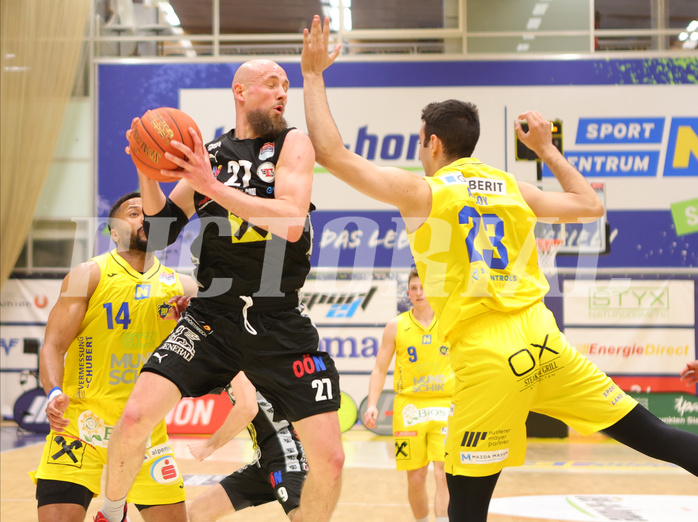 Basketball Superliga 2022/23, Playoff, Viertelfinale Spiel 2 SKN St.Pölten vs. Flyers Wels