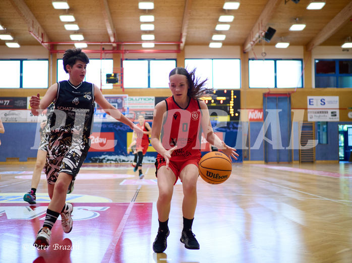 Basketball Superliga 2024/25, SLMU16 Traiskirchen Lionesses vs. VKL Vikings Kammer


