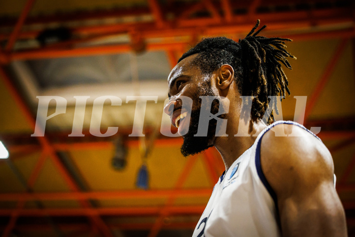 Basketball, win2day Basketball Superliga 2022/23, Grunddurchgang Runde 21, BBC Nord Dragonz, UBSC Graz, Aristide Boya (24)