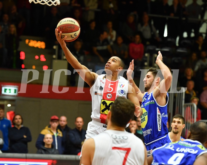 Basketball ABL 2017/18, Grunddurchgang 5.Runde Flyers Wels vs. Gmunden Swans



