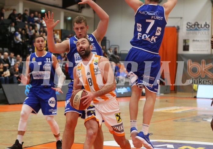 Basketball ABL 2018/19, Grunddurchgang 22.Runde BK Dukes vs. Oberwart Gunners
 Basketball ABL 2018/19, Grunddurchgang 22.Runde BK Dukes vs. Oberwart Gunners