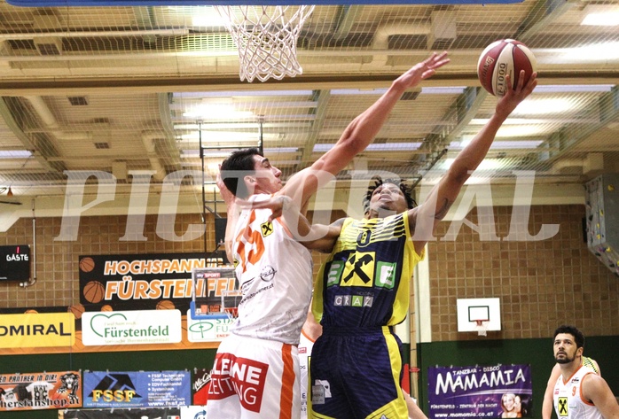 Basketball ABL 2018/19 Grunddurchgang 25.Runde  Fürstenfeld Panthers vs UBSC Graz

