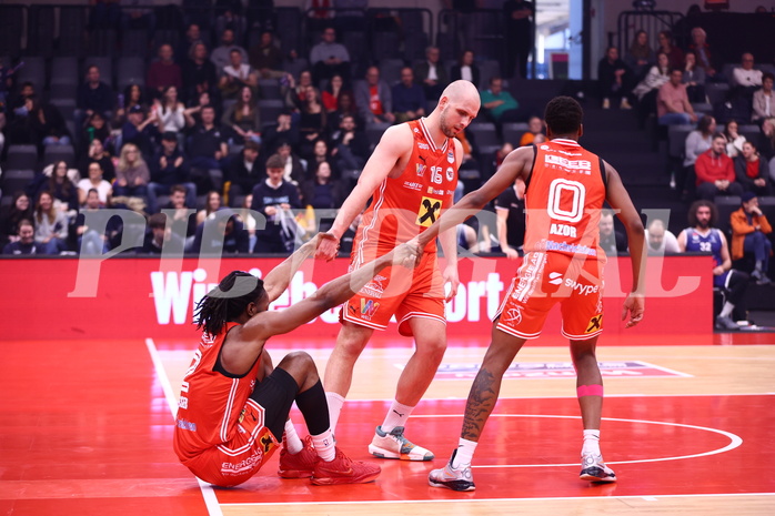 18.01.2025, Graz, Raiffeisen Sportpark, Basketball Austria Cup 2025, Final Four, Semifinale, Flyer Wels vs BBC Nord,  