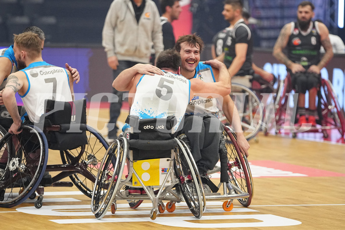 Basketball Austria Cup 2025, Final Four, Rollstuhl BB Cup Finale,  Flinkstones Graz vs Sitting Bulls Klosterneuburg


