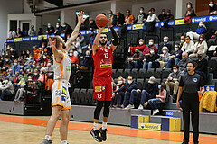Basketball Superliga 2021/22, Grunddurchgang 9.Runde Klosterneuburg Dukes vs. Traiskirchen Lions


