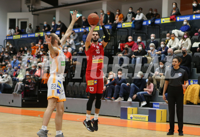 Basketball Superliga 2021/22, Grunddurchgang 9.Runde Klosterneuburg Dukes vs. Traiskirchen Lions


