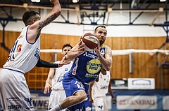Basketball, ABL 2018/19, Playoff HF Spiel 1, Oberwart Gunners, Gmunden Swans, Enis Murati (4)
