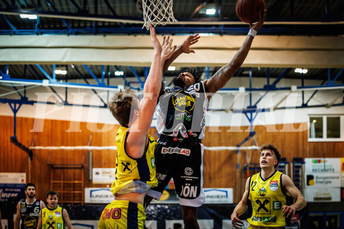 Basketball, Basketball Austria Cup 2022/23, Herren Finale, Gmunden Swans, UBSC Graz, U. King (20)