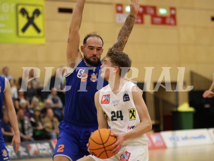Basketball Zweite Liga 2023/24, Grunddurchgang 19.Runde Dornbirn Lions vs. BBU Salzburg