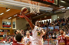 Basketball ABL 2015/16 Grunddurchgang 35.Runde Traiskirchen Lions vs. WBC Wels