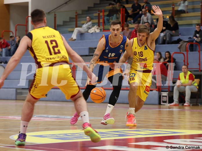 Basketball Zweite Liga 2024/25, Grunddurchgang 8.Runde Traiskirchen Lions NextGen vs. BBU Salzburg