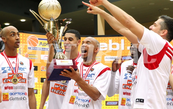 Basketball ABL 2012-13 Snickers-Playoffs Fnale 5.Spiel BC Vienna vs. Oberwart Gunners


