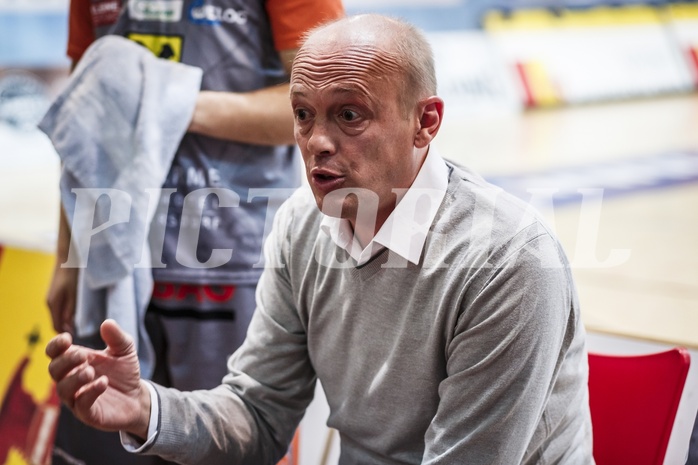 Basketball, ABL 2018/19, Grunddurchgang 5.Runde, Oberwart Gunners, Fürstenfeld Panthers, Adnan Bajramovic  (Head Coach)