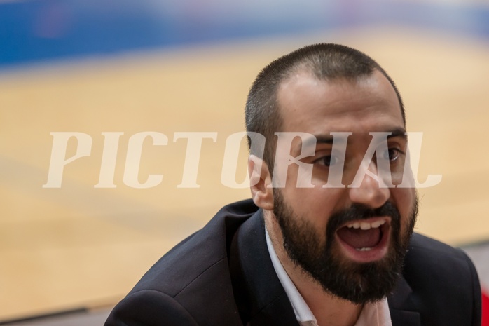 Basketball, ABL 2017/18, Grunddurchgang 20.Runde, Oberwart Gunners, UBSC Graz, Lluis Pino Vera (Coach)