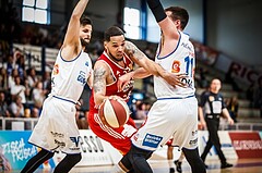 Basketball, ABL 2018/19, Playoff VF Spiel 1, Oberwart Gunners, BC Vienna, Jason Detrick (19)