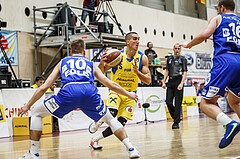 Basketball, Admiral Basketball Superliga 2019/20, Grunddurchgang 15.Runde, SKN St. Pölten Basketball, Oberwart Gunners, Philip Jalalpoor (5)