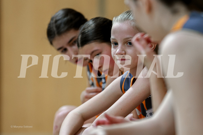 22.02.2025 Österreichischer Basketballverband 2024/25, SLWU14 Basket Flames UNION vs Basket Duchess