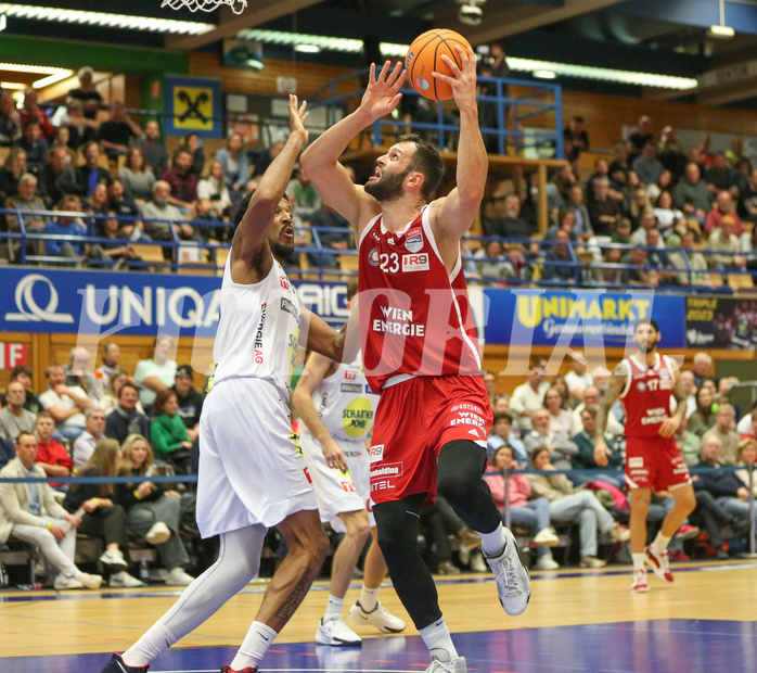 Basketball Superliga 2024/25, Grunddurchgang 12.Runde Gmunden Swans vs. BC Vienna


