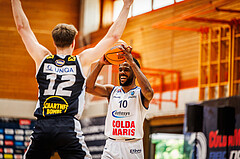 Basketball, win2day Basketball Superliga 2024/25, Playoffs Halbfinale 4. Spiel
, BBC Nord Dragonz, Gmunden Swans, Austen Awosika (10)