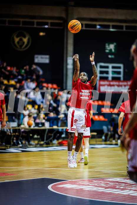 Basketball, Win2Day Superliga 2023/24, Grunddurchgang 8.Runde, BC Vienna, Vienna Timberwolves, Demarkus Stuckey Jr. (42)