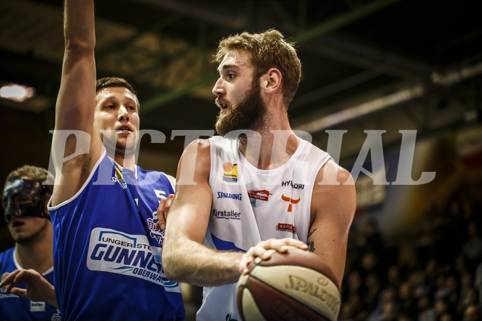 Basketball, ABL 2018/19, Grunddurchgang 16.Runde, Kapfenberg Bulls, Oberwart Gunners, Darien Nelson-Henry (13)