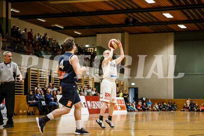Basketball, Basketball Zweite Liga, Playoff: Viertelfinale 1. Spiel, Mattersburg Rocks, BBC Nord Dragonz, Claudio VANCURA (10)