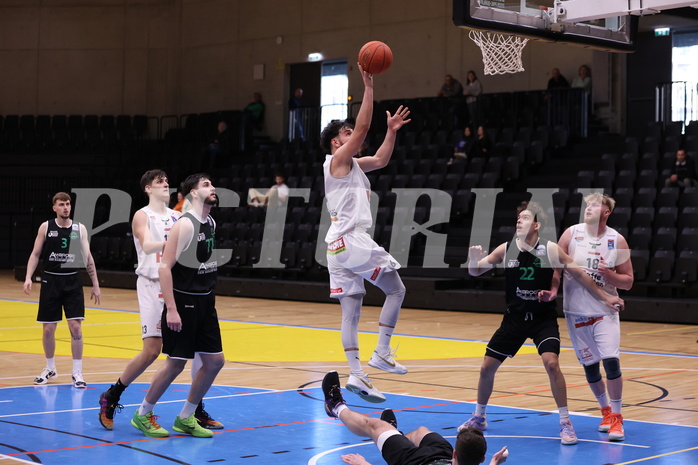 19.02.2023, Graz, Raiffeisen Sportpark Graz, Basketball Zweite Liga 2022/23, Grunddurchgang, Runde 17, Future Team Steiermark vs Union Deutsch Wagram Alligators