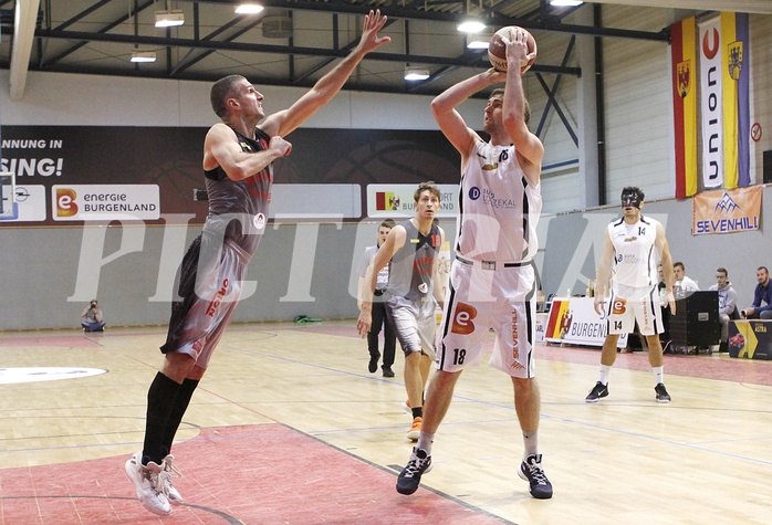 Basketball 2.Bundesliga 2017/18 Grunddurchgang 8.Runde  Jennersdorf Blackbirds vs Villach Raiders